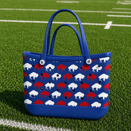 Standing Buffalo Bogg Beach Bag (Large)