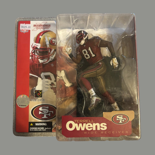 Terrell Owens 49ers Red McFarlane