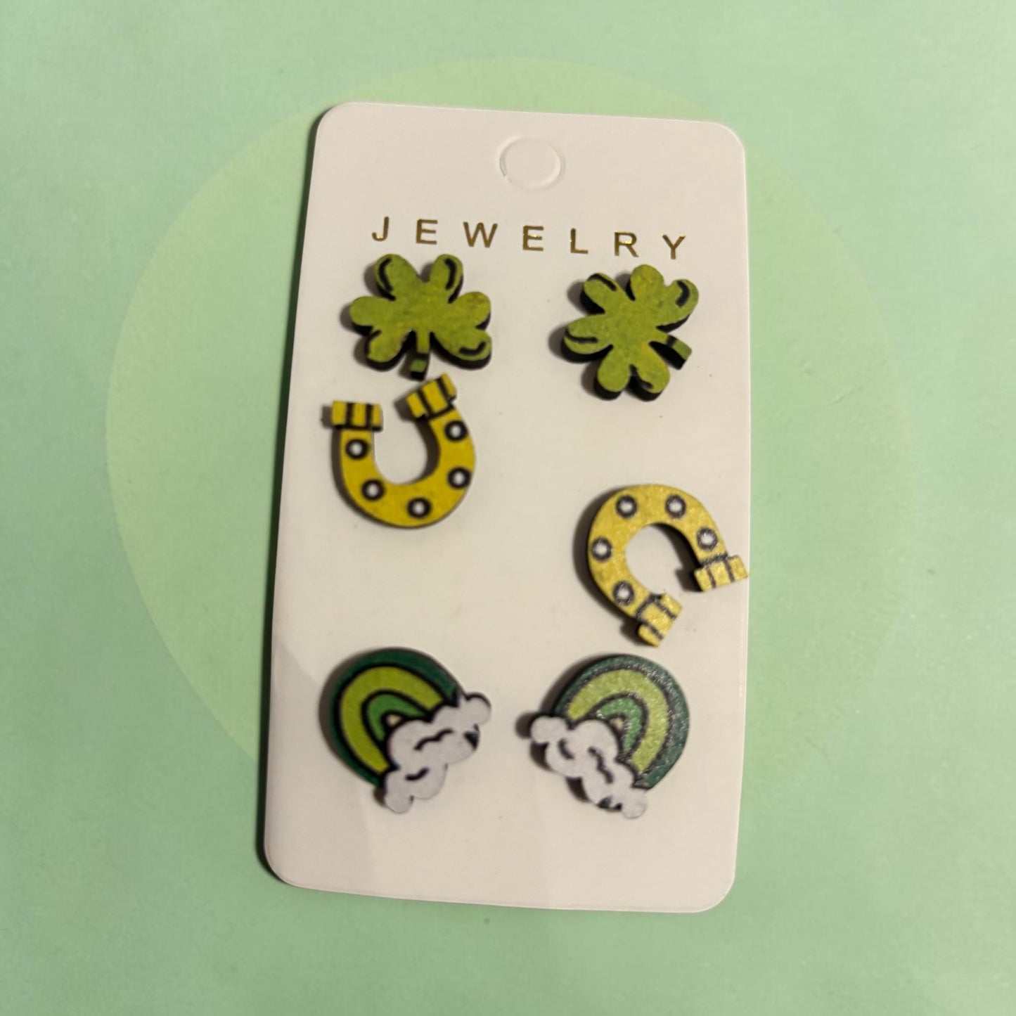 St. Patrick’s Day Earrings 3 Pack.