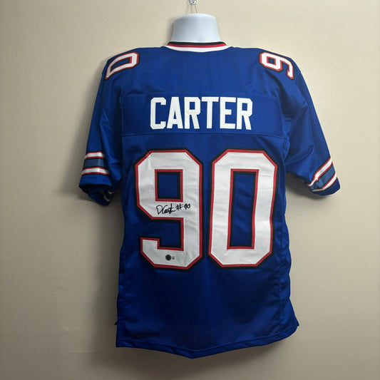 Dewayne Carter Signed Buffalo Bills Jersey