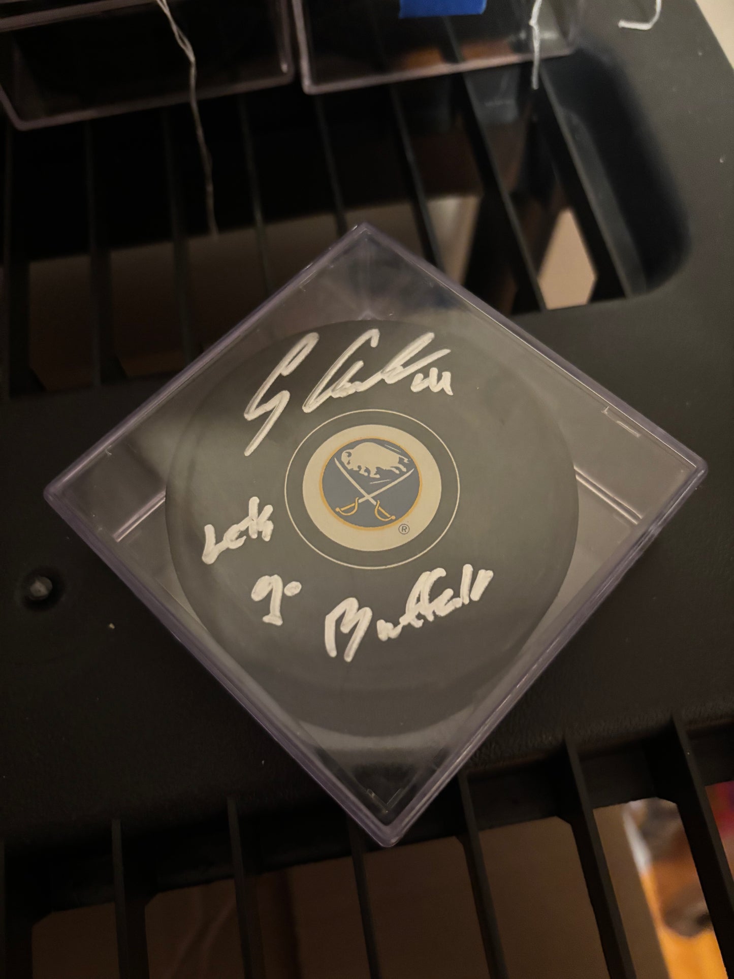 Craig Anderson Signed Buffalo Sabres Puck