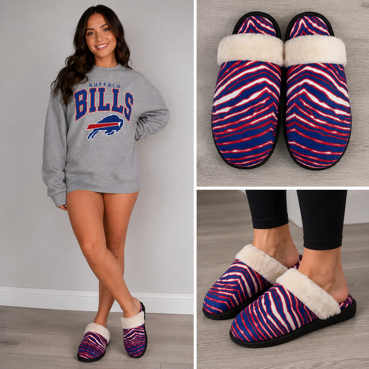 Zubaz Slippers