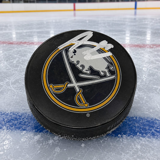 Alex Tuch Signed Buffalo Sabres Puck