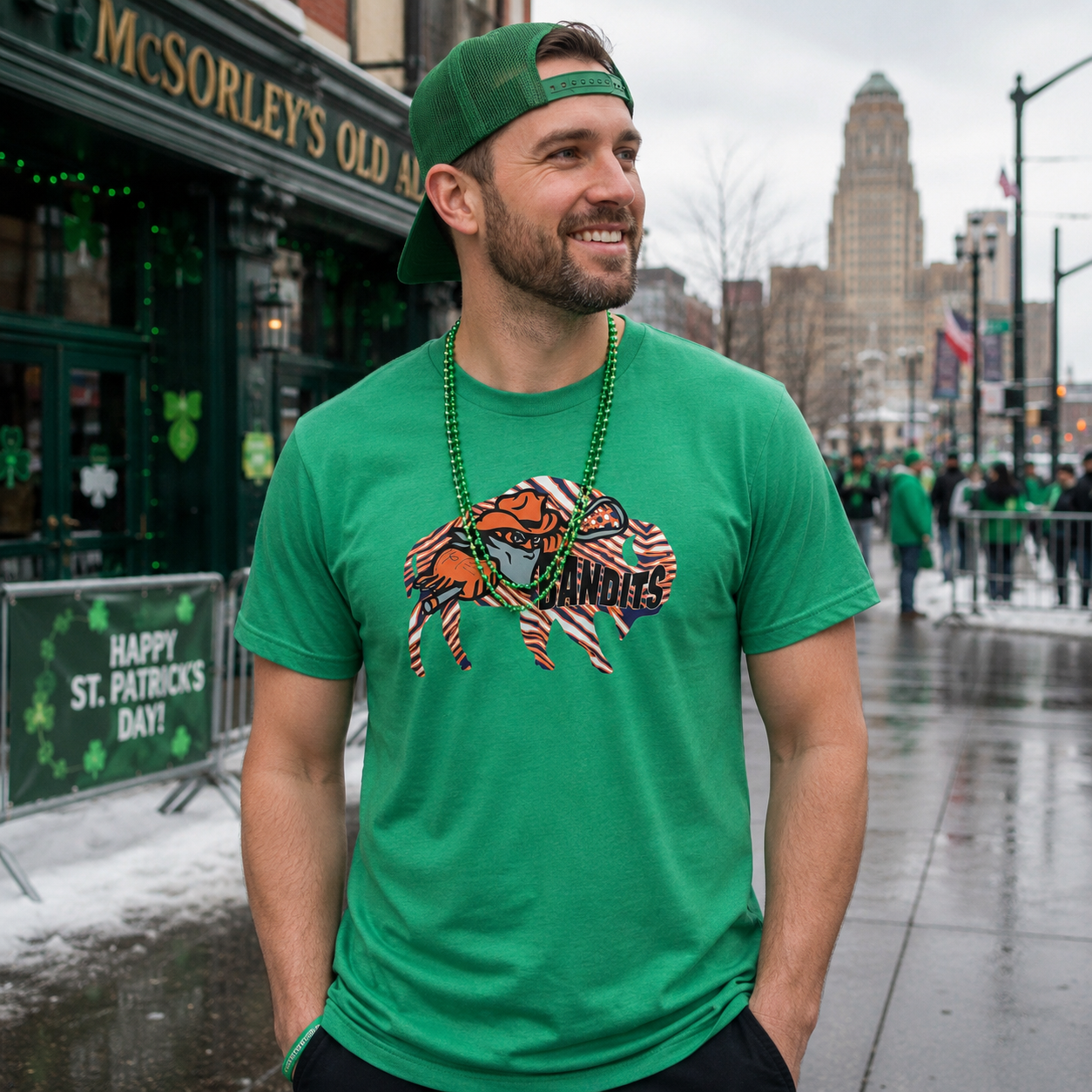 Buffalo Bandits Green - St. Patrick’s Day Release