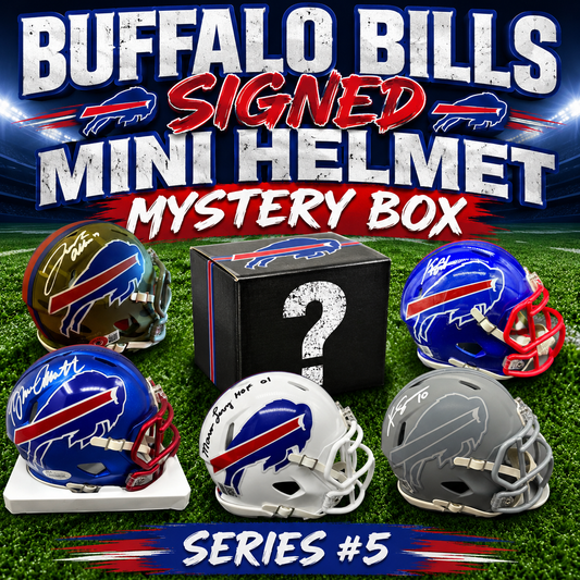 Buffalo Bills Signed Mini Helmet Mystery Box
