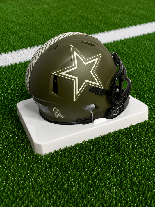 Dallas Cowboys Salute To Service Speed Mini (Unsigned)