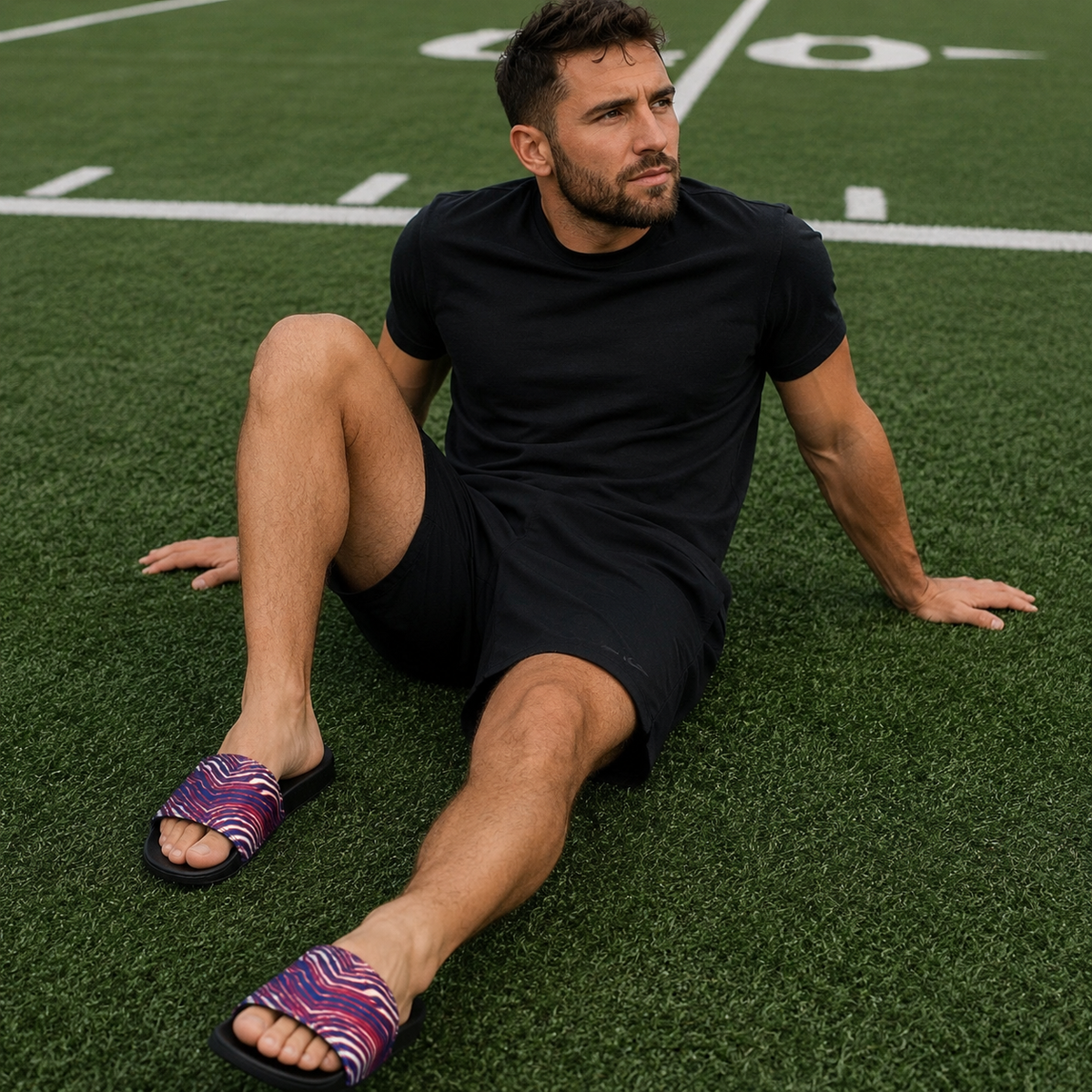 Zubaz Slides Mens