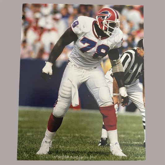 Bruce Smith Unsigned 8x10 (Ref)