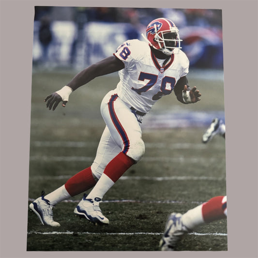 Bruce Smith Unsigned 8x10
