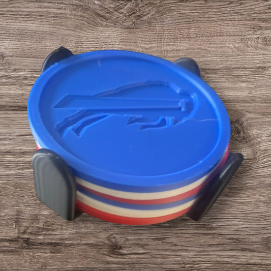 6 Coasters With Holder